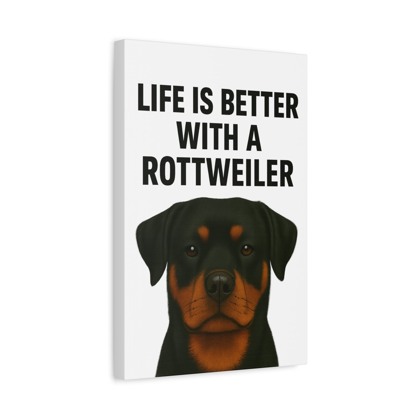 Rottweiler Canvas Art