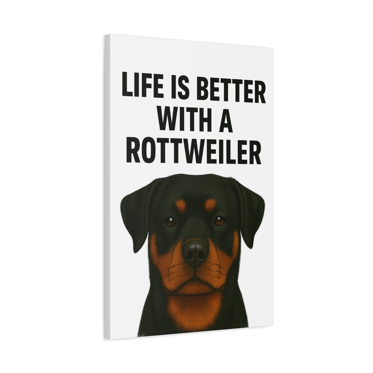 Rottweiler Canvas Art
