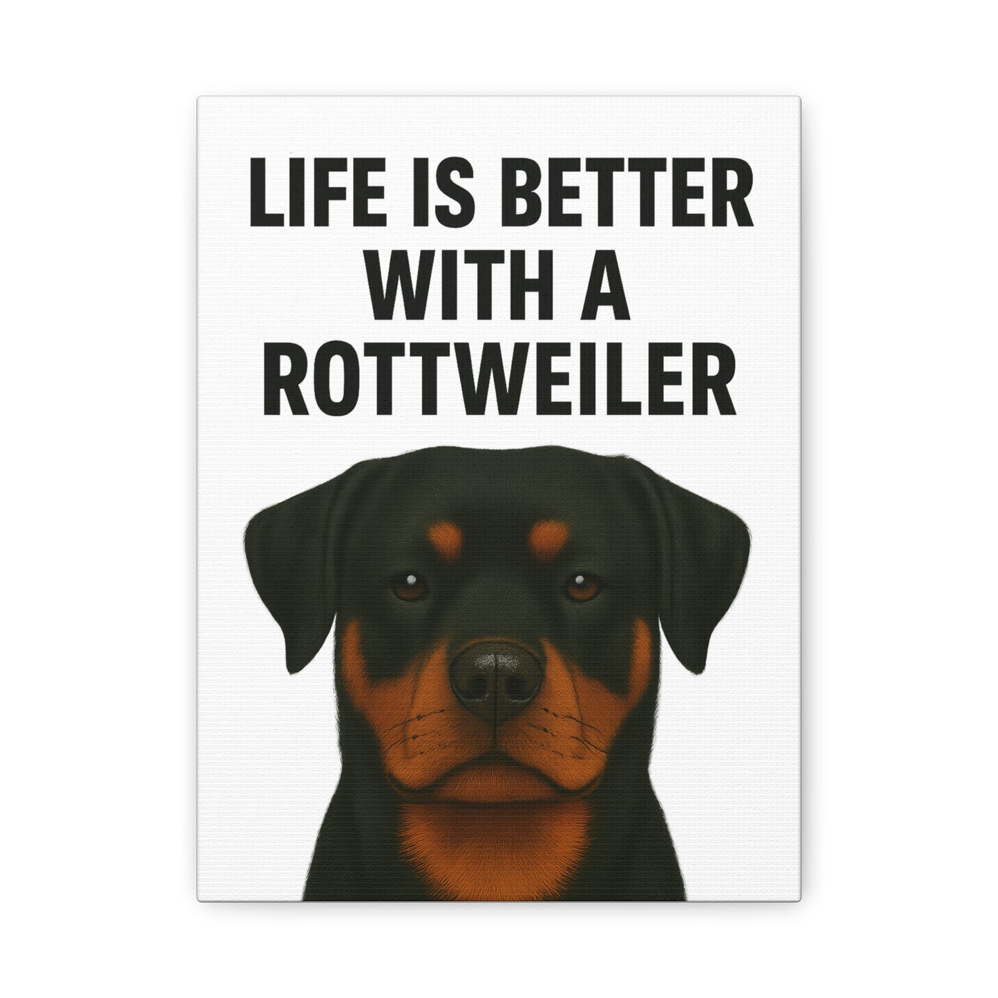 Rottweiler Canvas Art