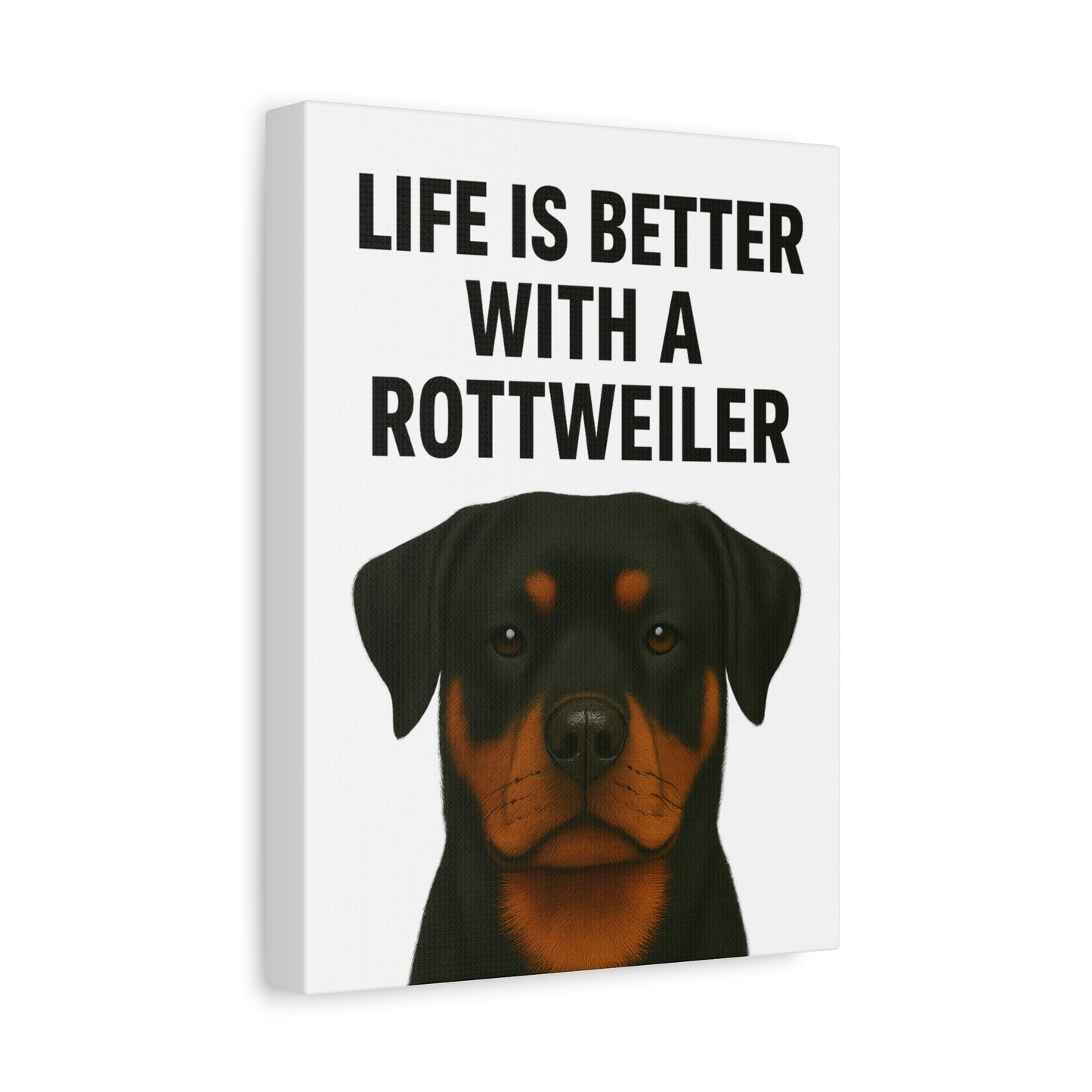 Rottweiler Canvas Art