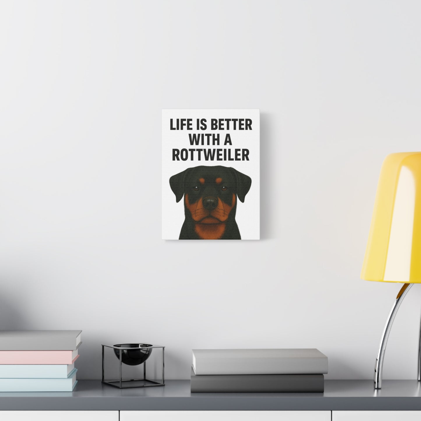 Rottweiler Canvas Art