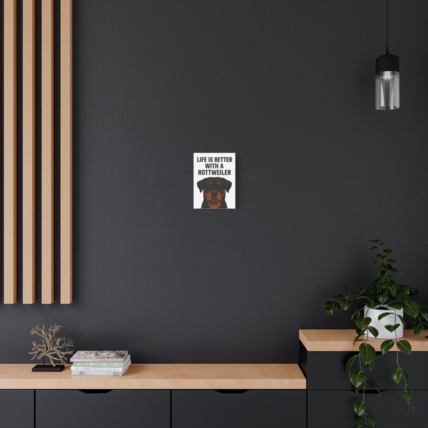 Rottweiler Canvas Art