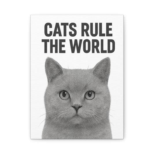 Whimsical Cat Canvas Art, Wall Decor for Cat Lovers, Gift for Pet Owners, Home & Office Decoration, Funny Cat Wall Art, Birthday Gift [...]